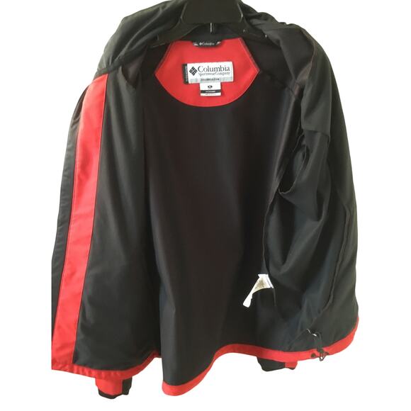 Columbia Titanium Interchange Omni-shield Jacket Red/Black Men's XL - Picture 4 of 5